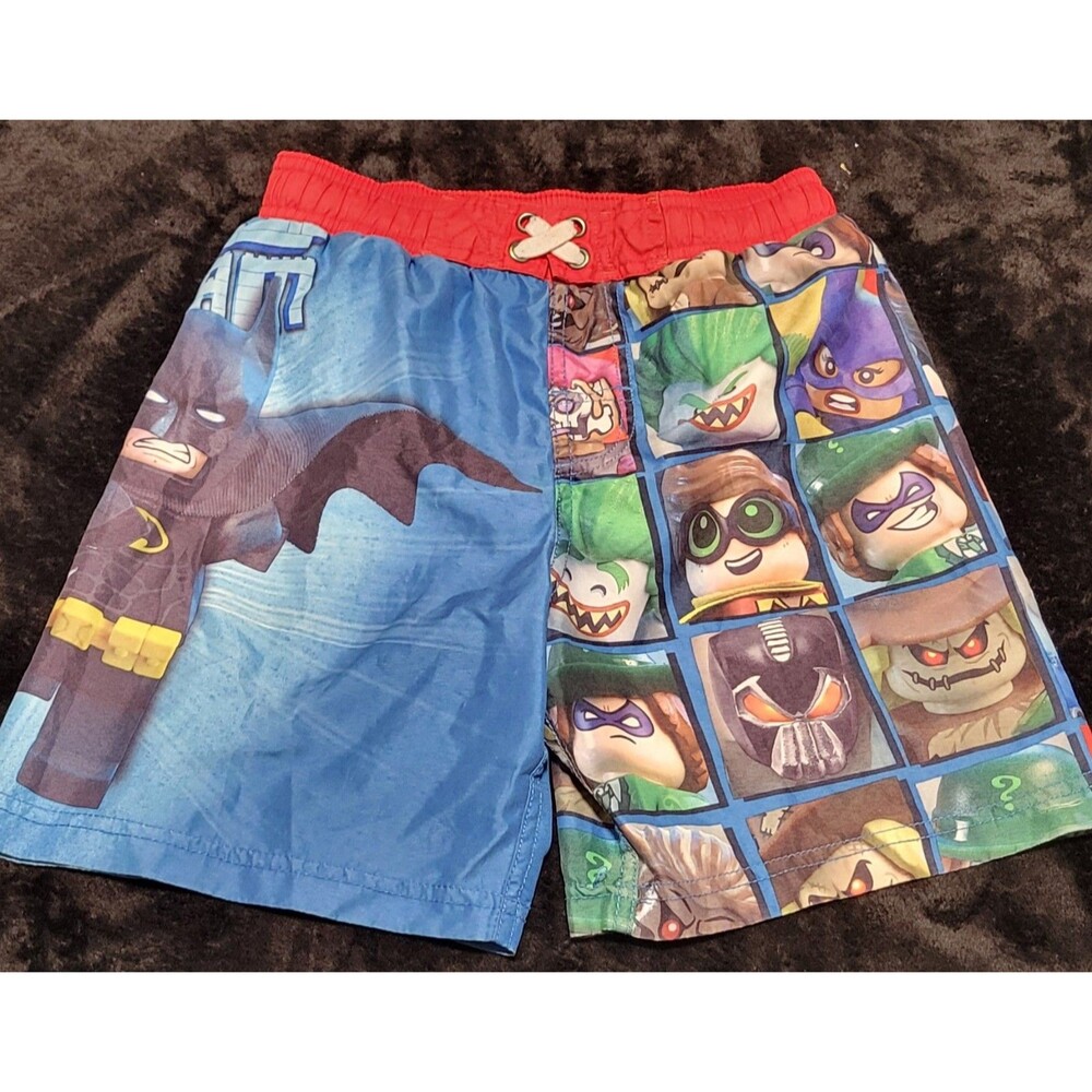 LEGO Batman Swim Shorts Boys Youth Size 6/7